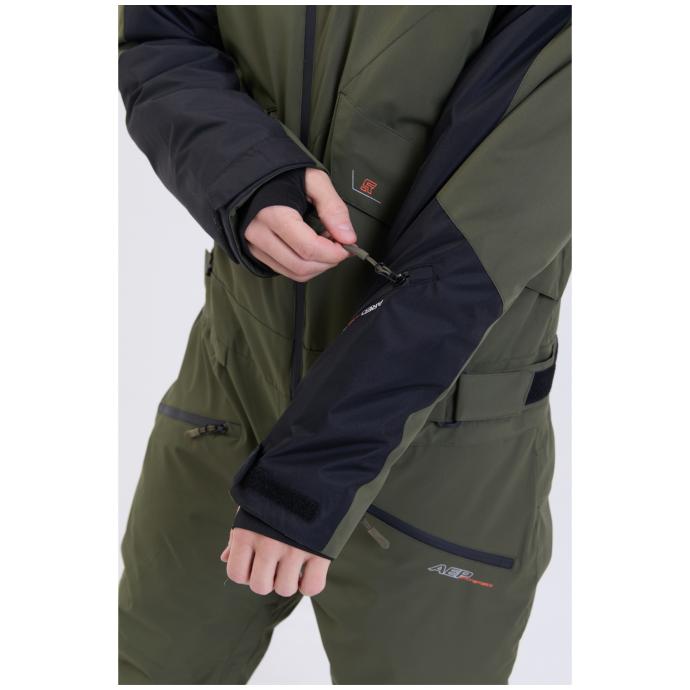 МУЖСКОЙ СНОУБОРДИЧЕСКИЙ КОМБИНЕЗОН RUNNING SPORT - 8901_2-khaki - Цвет Хаки - Фото 13