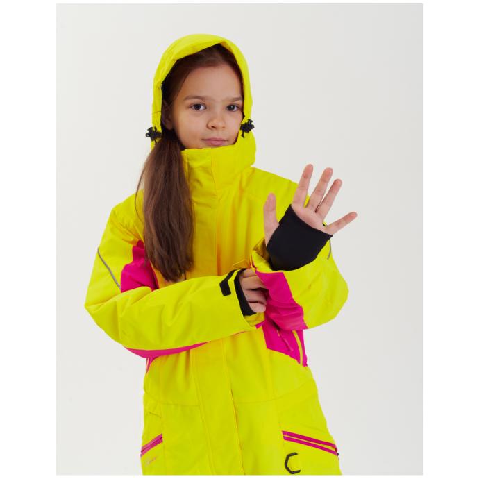 Комбинезон сноубордический RUNNING SPORT подростковый для девочек - Артикул 7788-yellow - Фото 29