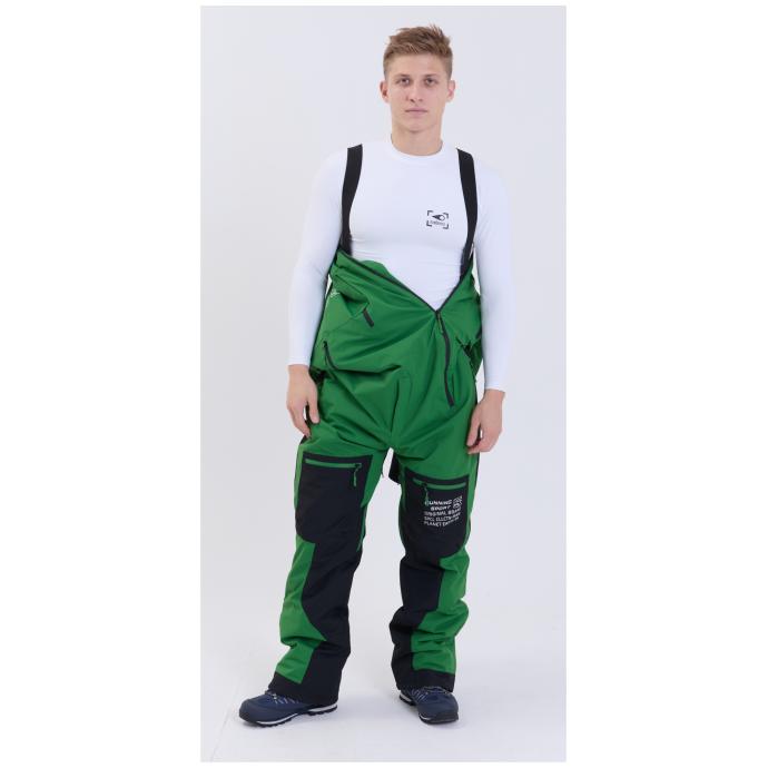МУЖСКОЙ СНОУБОРДИЧЕСКИЙ КОМБИНЕЗОН RUNNING SPORT - 8866-4-Green - Цвет Зеленый - Фото 13
