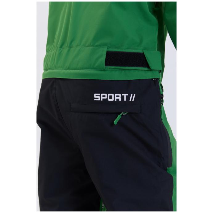 МУЖСКОЙ СНОУБОРДИЧЕСКИЙ КОМБИНЕЗОН RUNNING SPORT - 8866-4-Green - Цвет Зеленый - Фото 21