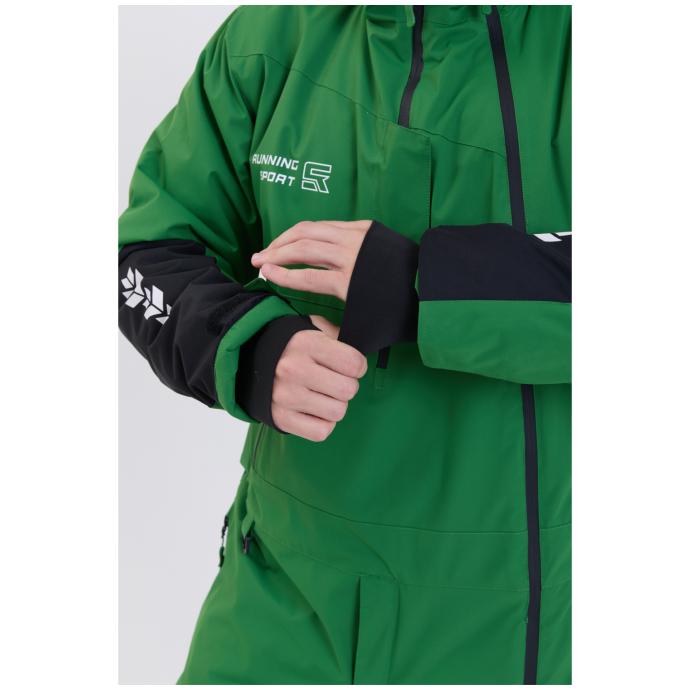 МУЖСКОЙ СНОУБОРДИЧЕСКИЙ КОМБИНЕЗОН RUNNING SPORT - 8866-4-Green - Цвет Зеленый - Фото 23