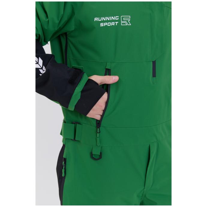 МУЖСКОЙ СНОУБОРДИЧЕСКИЙ КОМБИНЕЗОН RUNNING SPORT - 8866-4-Green - Цвет Зеленый - Фото 24