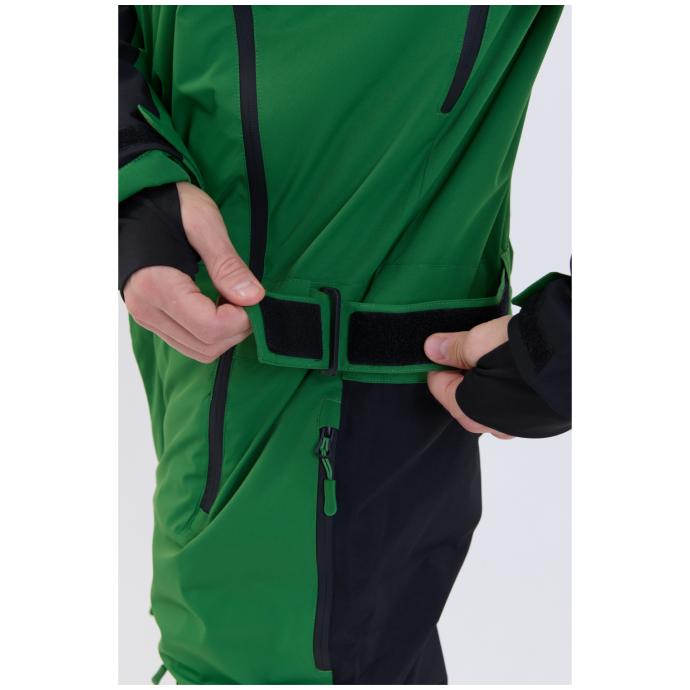 МУЖСКОЙ СНОУБОРДИЧЕСКИЙ КОМБИНЕЗОН RUNNING SPORT - 8866-4-Green - Цвет Зеленый - Фото 28