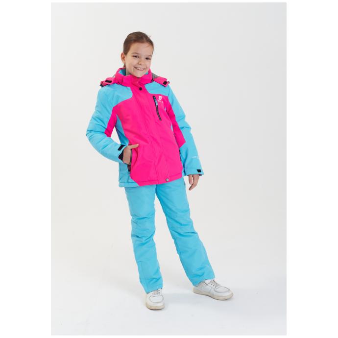 Куртка подростковая  M.Y.S для девочек - 2101 - Цвет Розовый - Фото 2