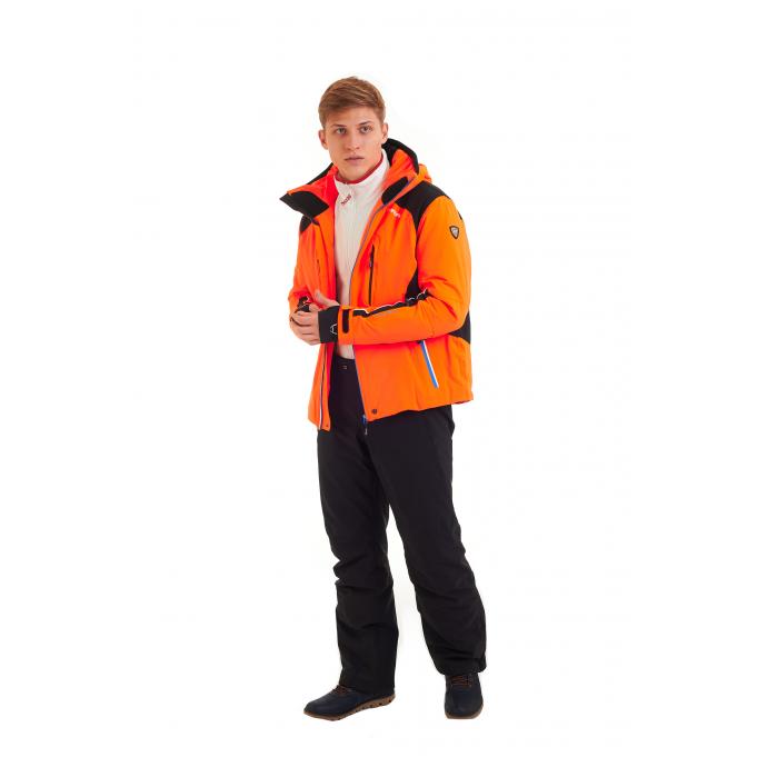Горнолыжная куртка премиум-класса HYRA «MAYRBERG» - HMG1208-Orange/Black - Цвет Оранжевый - Фото 4