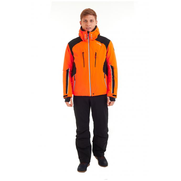 Горнолыжная куртка премиум-класса HYRA «MAYRBERG» - HMG1208-Orange/Black - Цвет Оранжевый - Фото 6
