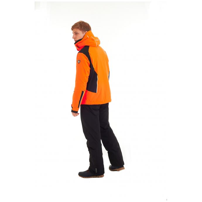Горнолыжная куртка премиум-класса HYRA «MAYRBERG» - HMG1208-Orange/Black - Цвет Оранжевый - Фото 16