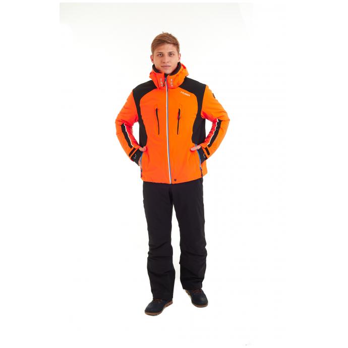 Горнолыжная куртка премиум-класса HYRA «MAYRBERG» - HMG1208-Orange/Black - Цвет Оранжевый - Фото 17