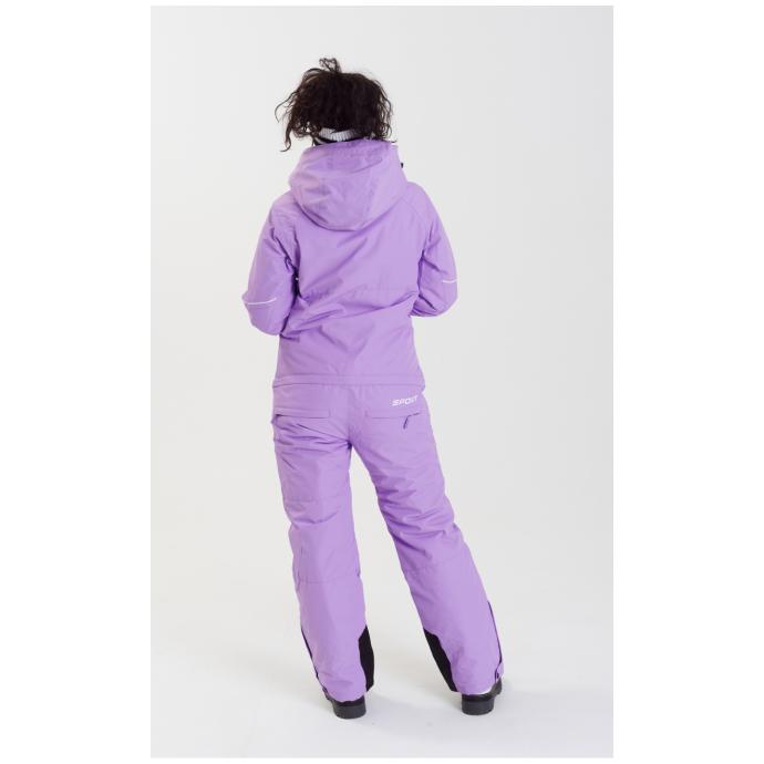 ЖЕНСКИЙ СНОУБОРДИЧЕСКИЙ КОМБИНЕЗОН RUNNING SPORT - 8855-лавандовый - Цвет LAVENDER - Фото 25