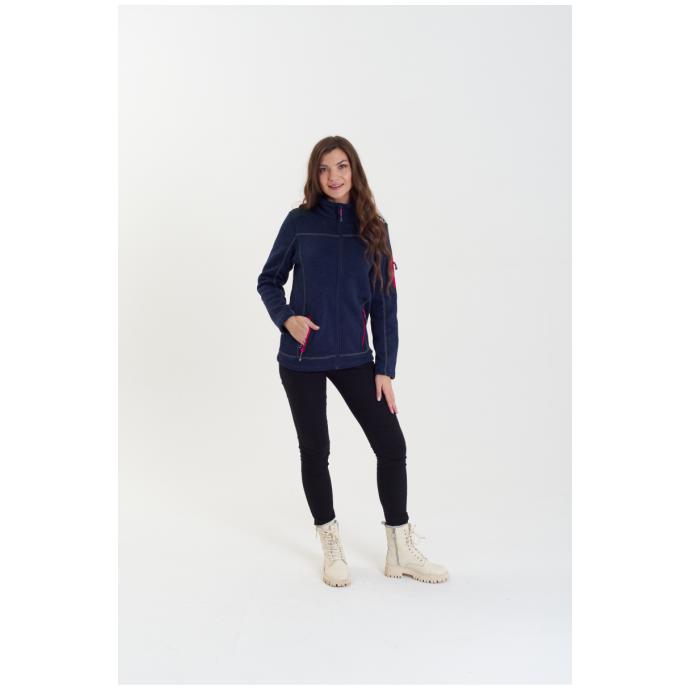 ТОЛСТОВКА ЖЕНСКАЯ GEOGRAPHICAL NORWAY «TEBELLE» - WW2332F/GNO-NAVY - Цвет Темно-синий - Фото 3