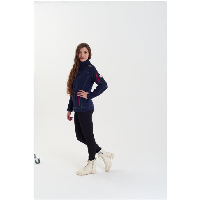 ТОЛСТОВКА ЖЕНСКАЯ GEOGRAPHICAL NORWAY «TEBELLE» - WW2332F/GNO-NAVY - Цвет Темно-синий - Фото 6