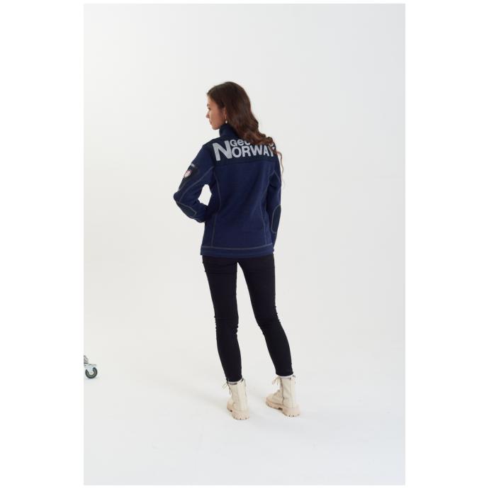 ТОЛСТОВКА ЖЕНСКАЯ GEOGRAPHICAL NORWAY «TEBELLE» - WW2332F/GNO-NAVY - Цвет Темно-синий - Фото 10