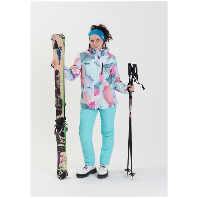 Куртка женская сноубордическая RUNNING SPORT - 7106 - Цвет Фиолетовый - Фото 1