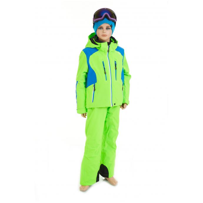 Горнолыжная куртка премиум-класса HYRA «MAROON PEAK» - HJG1404-Green - Цвет Зеленый - Фото 4