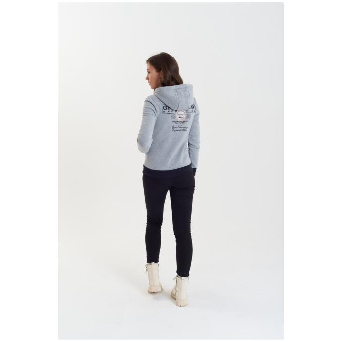 ТОЛСТОВКА ЖЕНСКАЯ GEOGRAPHICAL NORWAY «FLYER» - WU7766F/GNO-BLENDED GREY - Цвет Серый - Фото 3