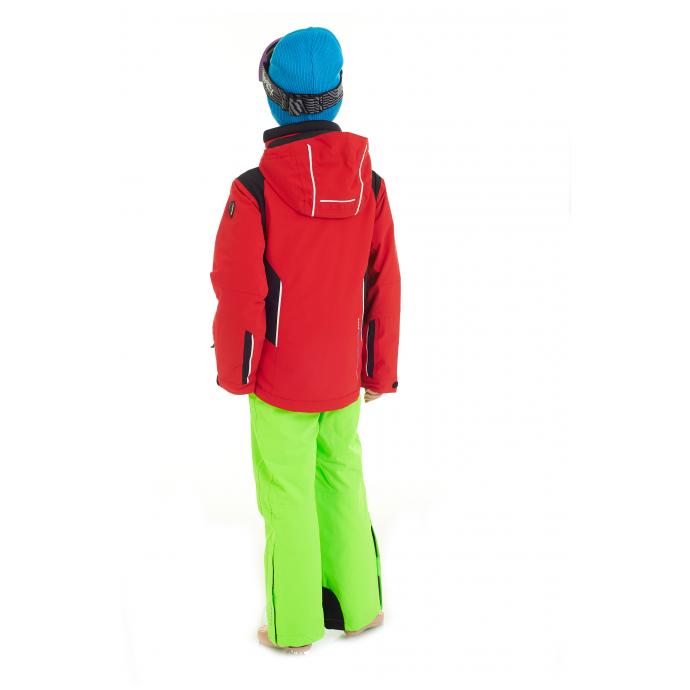 Горнолыжная куртка премиум-класса HYRA «MAROON PEAK» - HJG1404401-Hit Red - Цвет Красный - Фото 10
