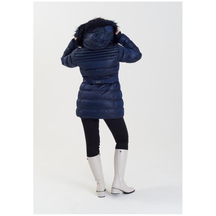 Куртка-парка зимняя женская GEOGRAPHICAL NORWAY «AIMERAUDE» LADY - WU7128F-NAVY - Цвет Темно-синий - Фото 14