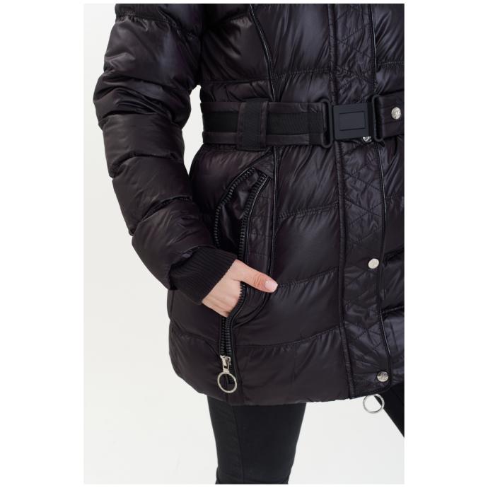 Куртка-парка зимняя женская GEOGRAPHICAL NORWAY «AIMERAUDE» LADY - WU7128F-BLACK - Цвет Черный - Фото 15