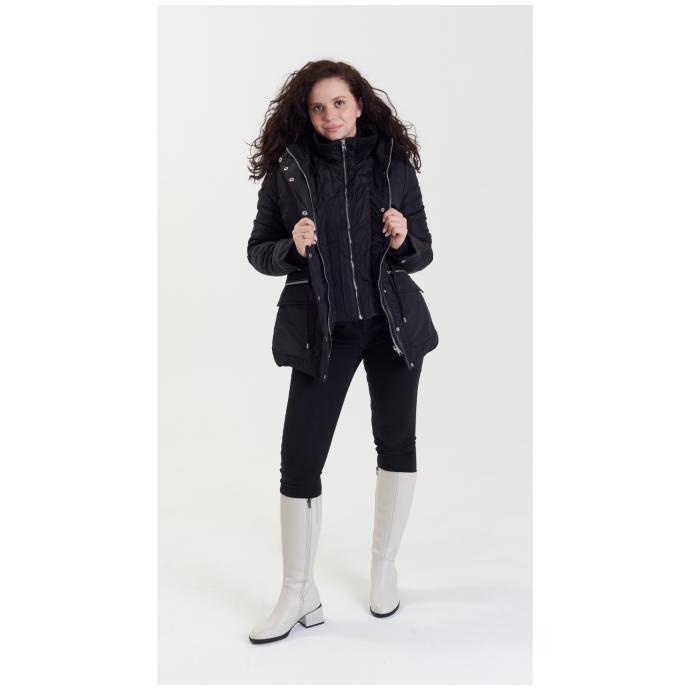 Куртка зимняя женская GEOGRAPHICAL NORWAY «ACAM» LADY - WW3635F-BLACK - Цвет Черный - Фото 1