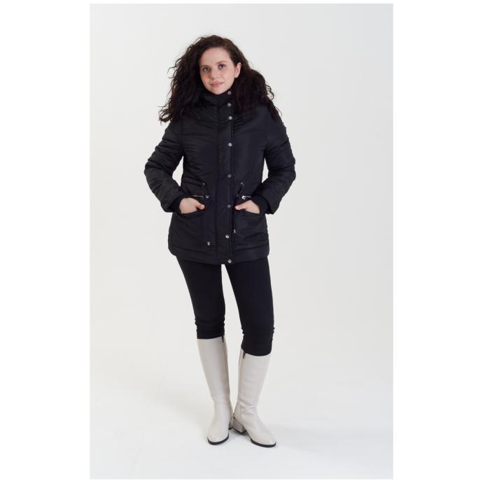 Куртка зимняя женская GEOGRAPHICAL NORWAY «ACAM» LADY - WW3635F-BLACK - Цвет Черный - Фото 6