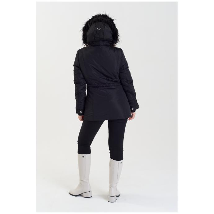 Куртка зимняя женская GEOGRAPHICAL NORWAY «ACAM» LADY - WW3635F-BLACK - Цвет Черный - Фото 11