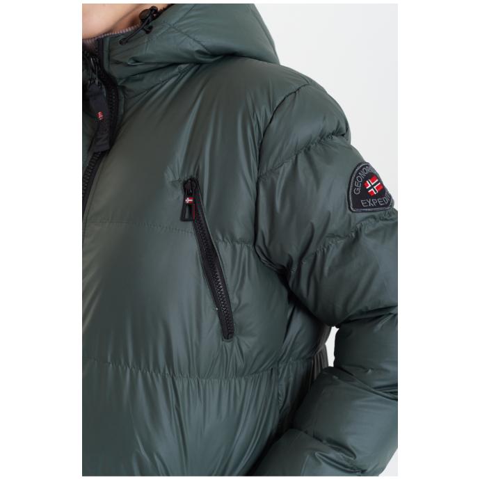 Пуховик женский GEOGRAPHICAL NORWAY ADRIANNA - WW5345F/GNO-GARDEN GREEN - Цвет Темно-Зеленый - Фото 6