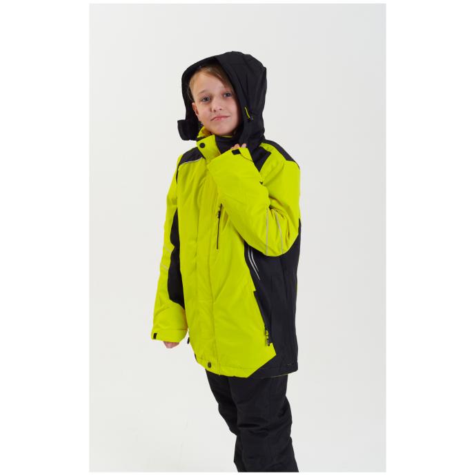 Куртка подростковая  M.Y.S для мальчика - 8885-1 - Цвет Желтый - Фото 5