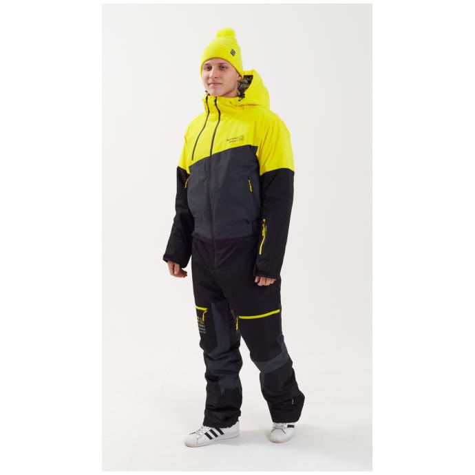 МУЖСКОЙ СНОУБОРДИЧЕСКИЙ КОМБИНЕЗОН RUNNING SPORT - 8892-grey - Цвет Серый - Фото 8