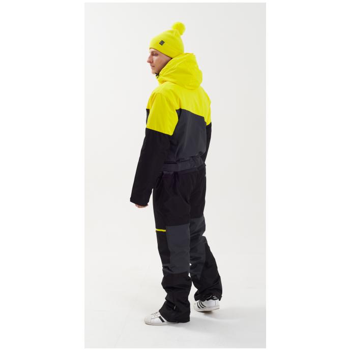МУЖСКОЙ СНОУБОРДИЧЕСКИЙ КОМБИНЕЗОН RUNNING SPORT - 8892-grey - Цвет Серый - Фото 9