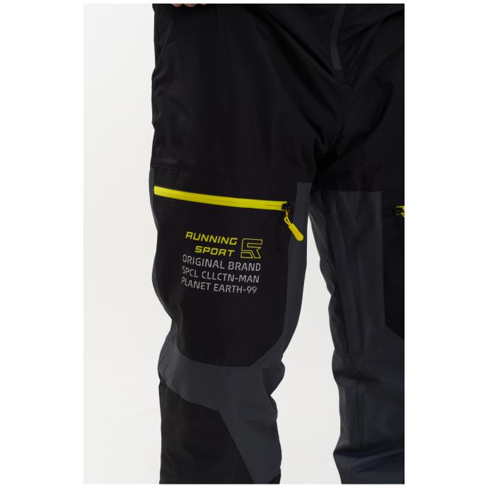 МУЖСКОЙ СНОУБОРДИЧЕСКИЙ КОМБИНЕЗОН RUNNING SPORT - 8892-grey - Цвет Серый - Фото 12