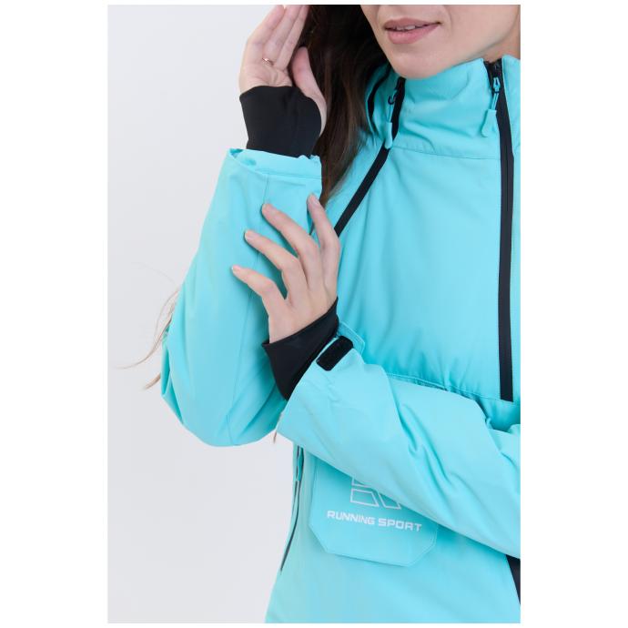 ЖЕНСКИЙ СНОУБОРДИЧЕСКИЙ КОМБИНЕЗОН RUNNING SPORT - 8895-бирюзовый - Цвет Бирюзовый - Фото 10