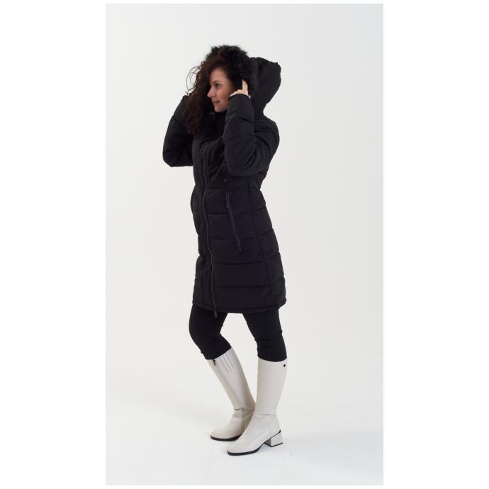 Куртка-парка зимняя женская GEOGRAPHICAL NORWAY «AUTRUCHE» LADY - WW4916F-BLACK - Цвет Черный - Фото 8