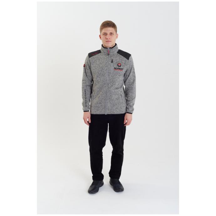 Толстовка мужская GEOGRAPHICAL NORWAY «TAVID» - WT1055H/GN-BLENDED GREY - Цвет Серый - Фото 2