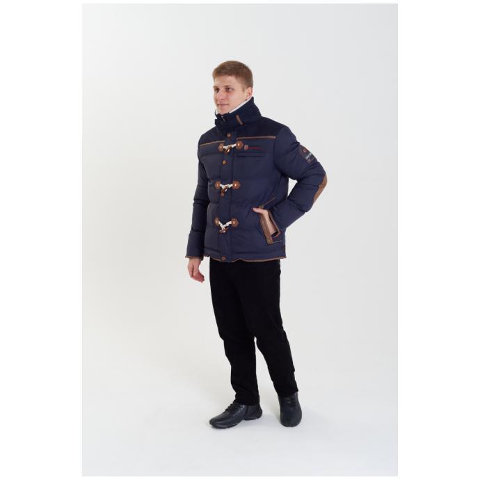 Куртка мужская GEOGRAPHICAL NORWAY «AMONAI»  - WW3326H/G - Цвет Темно-синий - Фото 4