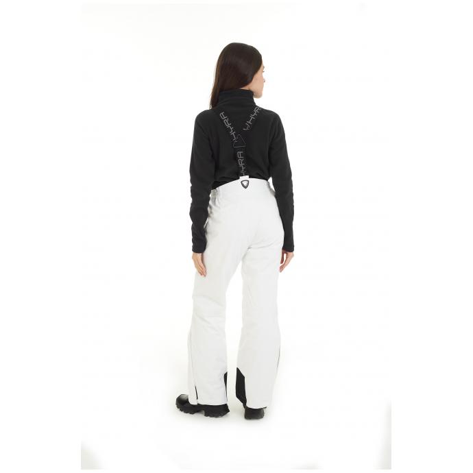 Горнолыжные брюки премиум-класса HYRA «TERMINILLO»   - HLP1291-White - Цвет Белый - Фото 3