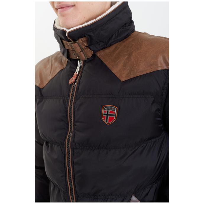 Куртка мужская GEOGRAPHICAL NORWAY «ABRAMOVITCH»  - WW3091H/GN-BLACK - Цвет Черный - Фото 7