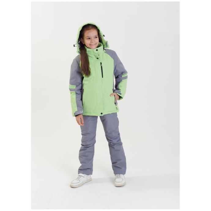 Куртка подростковая  M.Y.S для девочек - G-26 - Цвет салатовый - Фото 9
