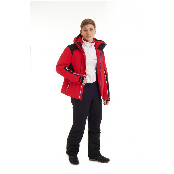 Горнолыжная куртка премиум-класса HYRA «MAYRBERG» - HMG1208-Red/Black - Цвет Красный - Фото 3