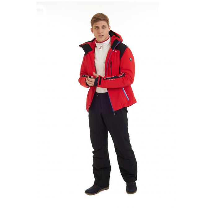 Горнолыжная куртка премиум-класса HYRA «MAYRBERG» - HMG1208-Red/Black - Цвет Красный - Фото 4