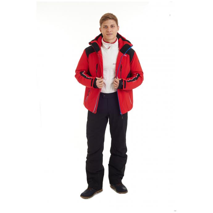 Горнолыжная куртка премиум-класса HYRA «MAYRBERG» - HMG1208-Red/Black - Цвет Красный - Фото 5