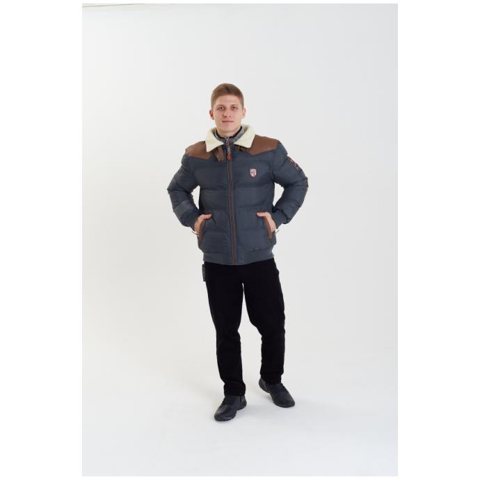 Куртка мужская GEOGRAPHICAL NORWAY «ABRAMOVITCH»  - WU8160H/GNO-GREY - Цвет Серый - Фото 3