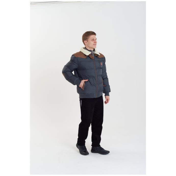 Куртка мужская GEOGRAPHICAL NORWAY «ABRAMOVITCH»  - WU8160H/GNO-GREY - Цвет Серый - Фото 4