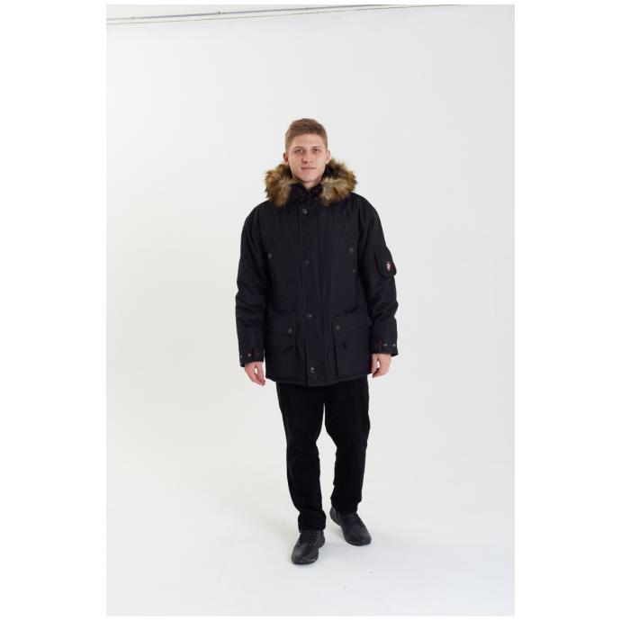 Куртка мужская GEOGRAPHICAL NORWAY «ALTAVISTA»  - WQ153H/GN-BLACK - Цвет Черный - Фото 3