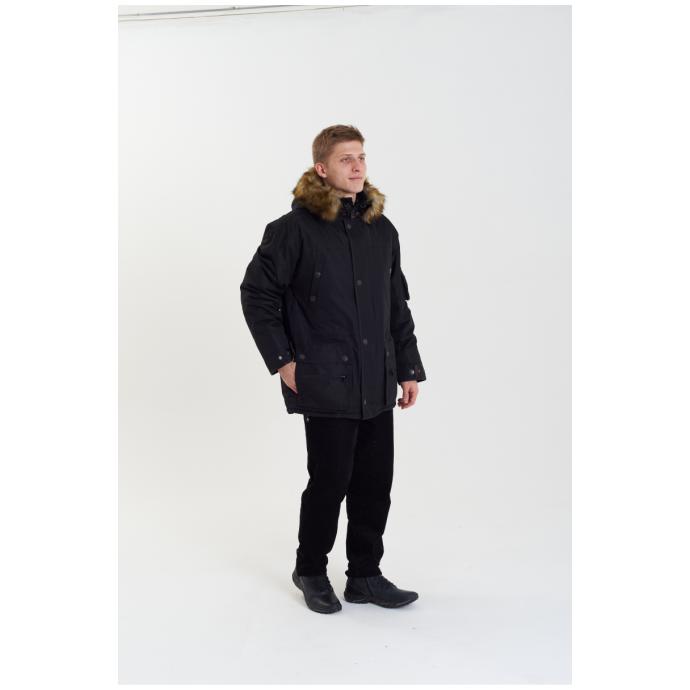 Куртка мужская GEOGRAPHICAL NORWAY «ALTAVISTA»  - WQ153H/GN-BLACK - Цвет Черный - Фото 4