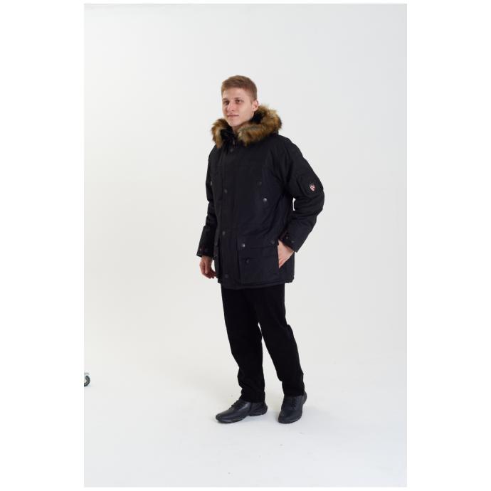 Куртка мужская GEOGRAPHICAL NORWAY «ALTAVISTA»  - WQ153H/GN-BLACK - Цвет Черный - Фото 6