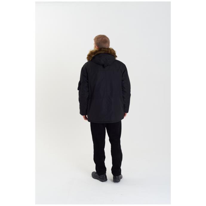 Куртка мужская GEOGRAPHICAL NORWAY «ALTAVISTA»  - WQ153H/GN-BLACK - Цвет Черный - Фото 10