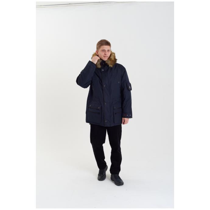 Куртка мужская GEOGRAPHICAL NORWAY «ALTAVISTA»  - WQ153H/GN-NAVY - Цвет Темно-синий - Фото 4
