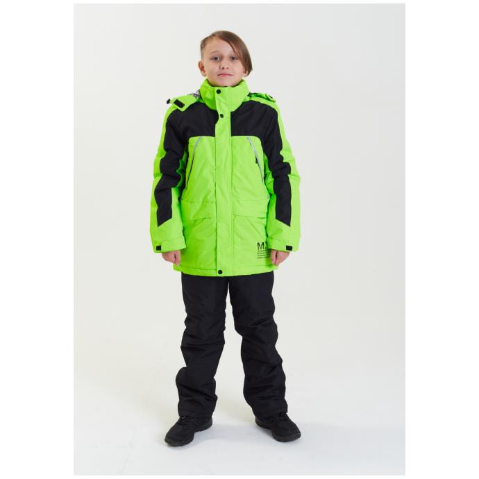 Куртка подростковая  M.Y.S для мальчика - 8892 - Цвет салатовый - Фото 2