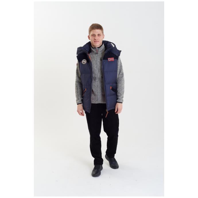 Жилет мужской GEOGRAPHICAL NORWAY «VELIAN VEST MEN»  - WT1439H/GN-NAVY - Цвет Темно-синий - Фото 2