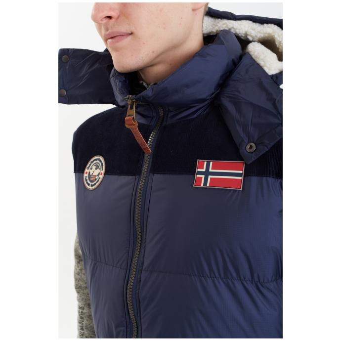 Жилет мужской GEOGRAPHICAL NORWAY «VELIAN VEST MEN»  - WT1439H/GN-NAVY - Цвет Темно-синий - Фото 8